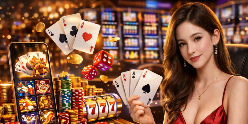 Game bài đổi thưởng là thể loại trò chơi trực tuyến kết hợp giữa yếu tố giải trí 