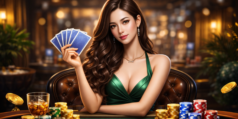 Trò chơi game bài mậu binh bắt đầu bằng việc chia 13 lá bài cho mỗi người chơi
